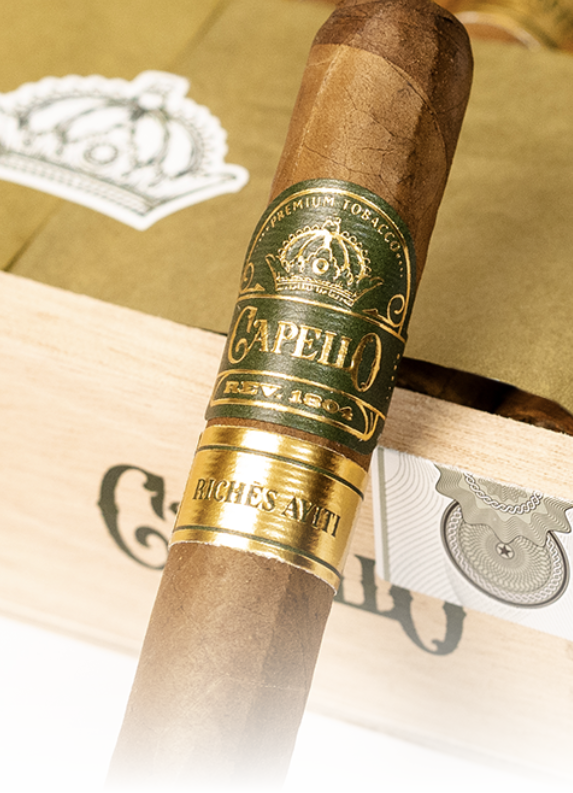 Capello cigars in their presentation box