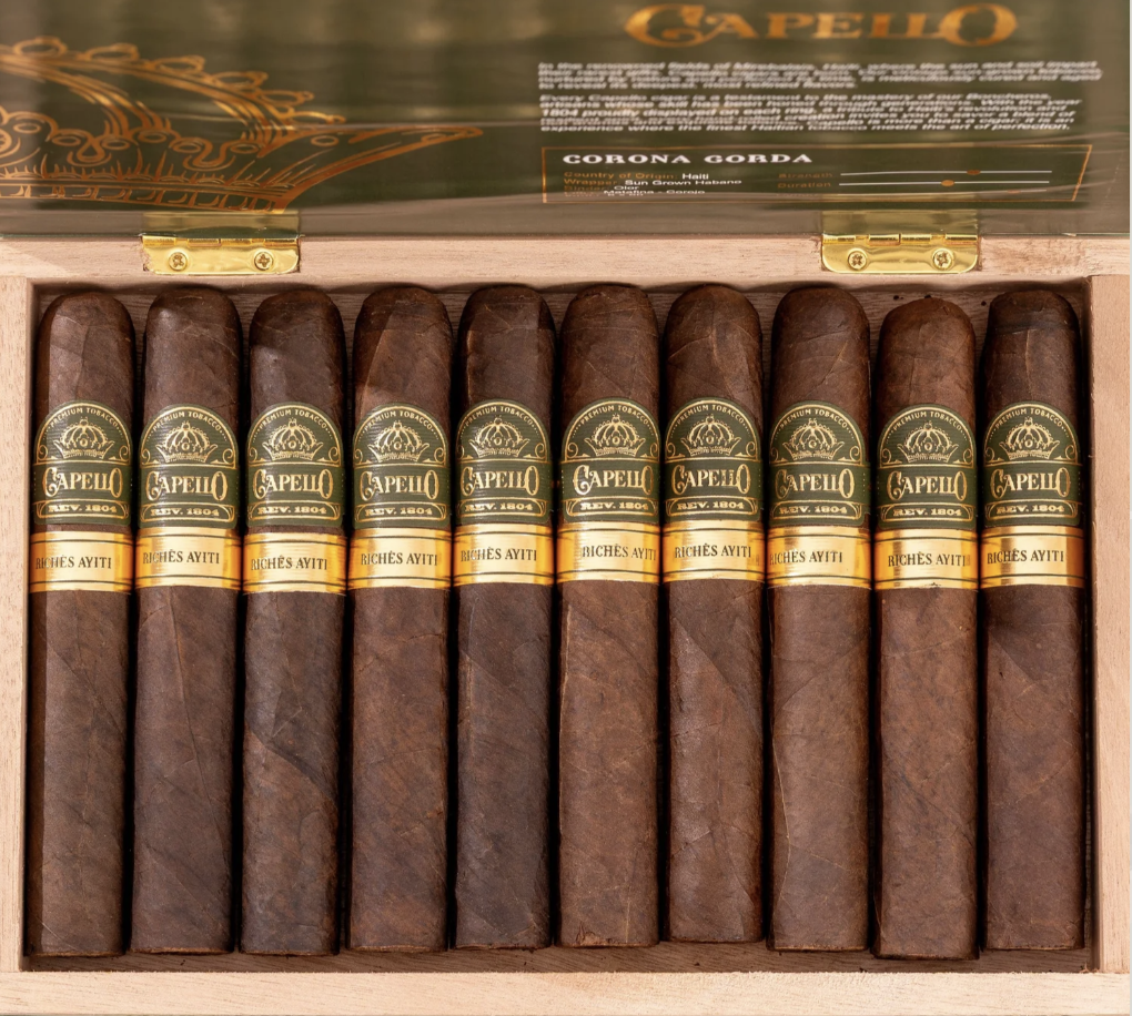 Capello cigars in their presentation box