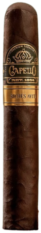Capello cigar with gold and green band