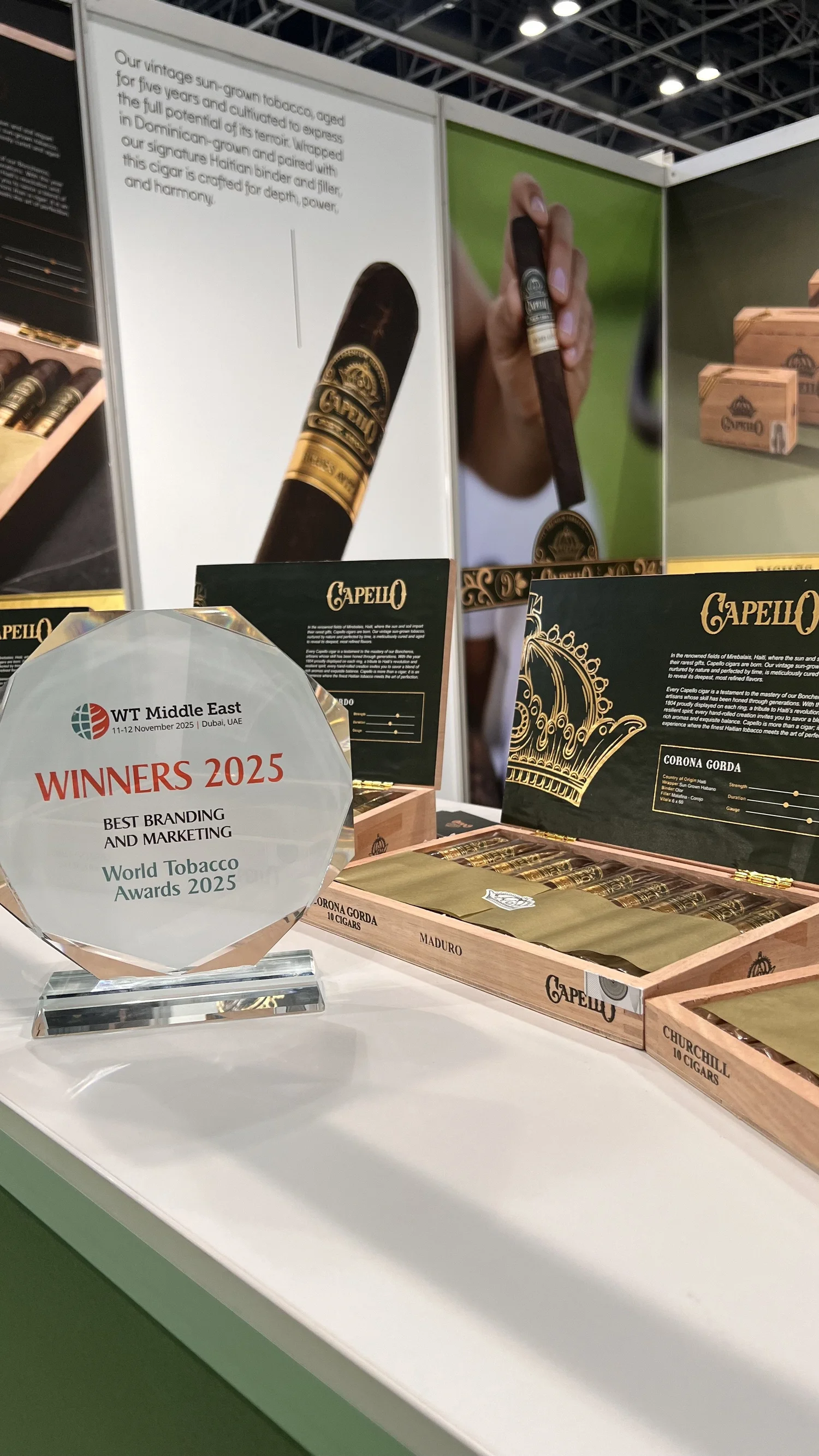 Capello World Cigar Show Dubai